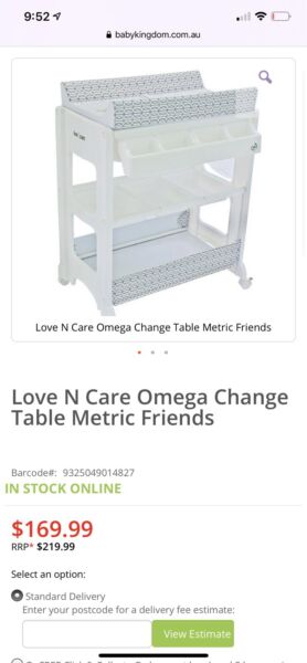 baby kingdom change table